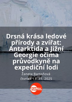 Drsná krása ledové přírody a zvířat