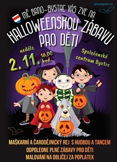 Halloweenská zábava pro děti