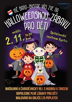 Halloweenská zábava pro děti