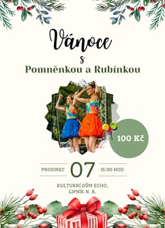 Vánoce s Pomněnkou a Rubínkou