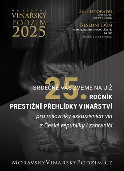 Moravský vinařský podzim 2025