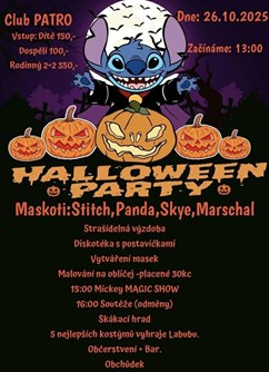 Dětská Halloween party 