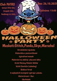 Dětská Halloween party 
