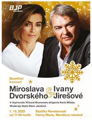 Adventní koncert BJP Foundation: Miroslav Dvorský & Jirešová