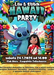 Havajská party pro děti ve stylu pohádky Lilo & Stitch