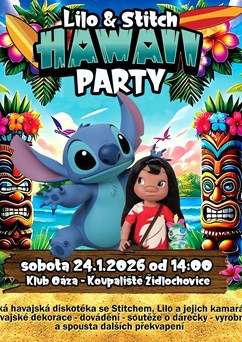 Havajská party pro děti ve stylu pohádky Lilo & Stitch