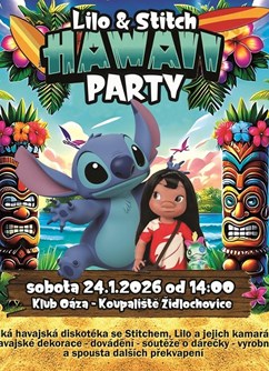 Havajská party pro děti ve stylu pohádky Lilo & Stitch