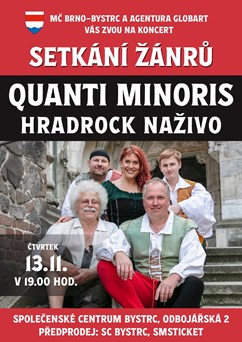 QUANTI MINORIS – Hradrock naživo