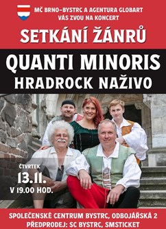 QUANTI MINORIS – Hradrock naživo