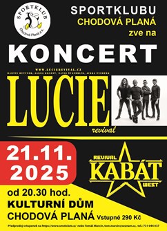 Kabát a Lucie Revival Chodová Planá  Kabát a Lucie Revival Chodová Planá