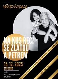 Na kus řeči se Zlatou a Petrem