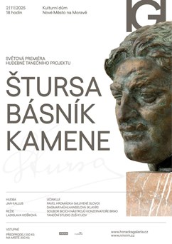 Světová premiéra ŠTURSA: básník kamene