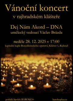 Vánoční koncert Dej Nám Akord – DNA