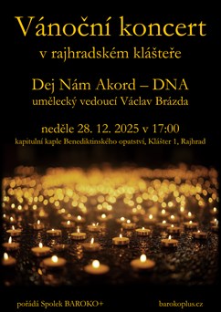 Vánoční koncert Dej Nám Akord – DNA