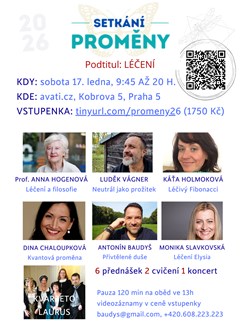 Setkání proměny: LÉČENÍ Setkání proměny: LÉČENÍ