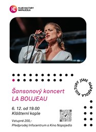 Šansonový koncert LA BOUJEAU