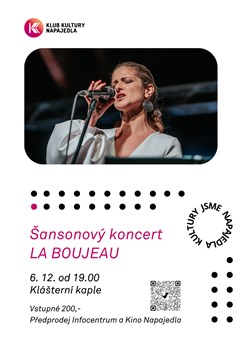 Šansonový koncert LA BOUJEAU
