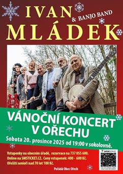 Ivan Mládek & Banjo Band - Vánoční koncert v Ořechu