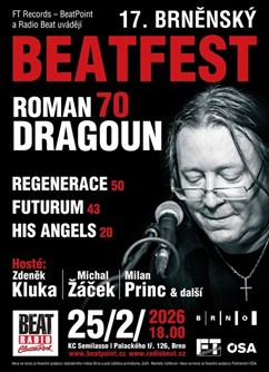 17. Brněnský Beatfest 2026 - Roman Dragoun 70