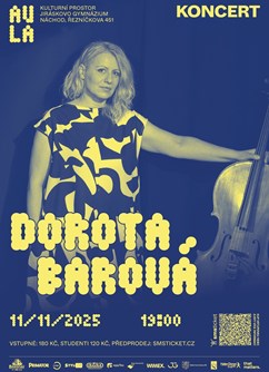 Kulturní prostor AULA a Náchodské Dny poezie - Dorota Barová