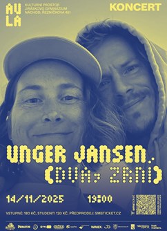 Kulturní prostor AULA a Náchodské Dny poezie - Unger Jansen