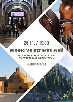 Měsíc ve střední Asii - Kazachstán, Kyrgyzstán, Tádžikistán Měsíc ve střední Asii - Kazachstán, Kyrgyzstán, Tádžikistán