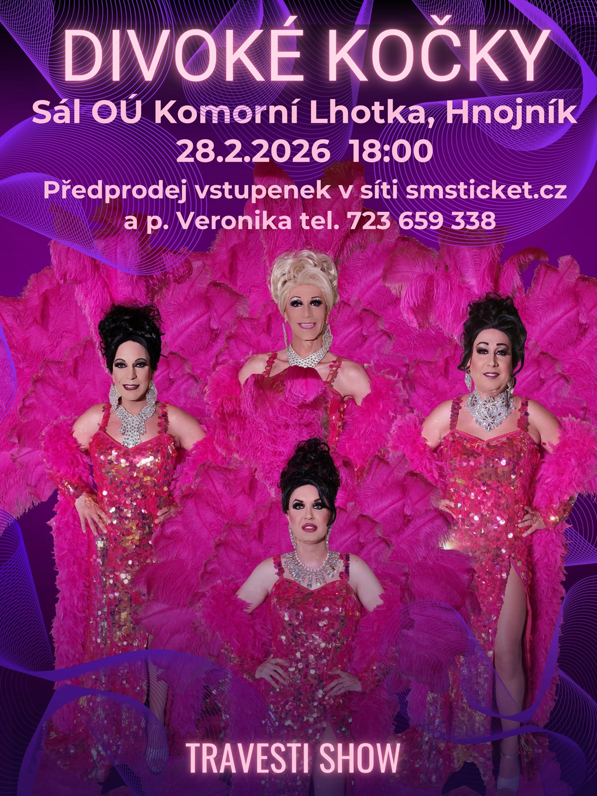 Travesti Divoké kočky v Komorní Lhotce