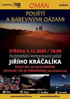 Omán - pouští a barevnými oázami