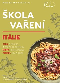 Škola vaření s Romanem Paulusem - Italská kuchyně