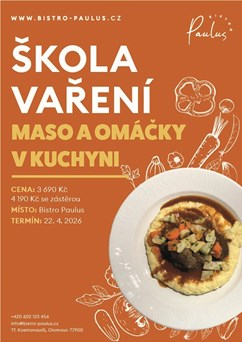 Škola vaření s Romanem Paulusem - Maso a omáčky v kuchyni