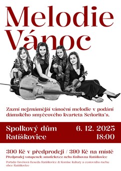 Melodie Vánoc - smyčcový kvartet Señorita's