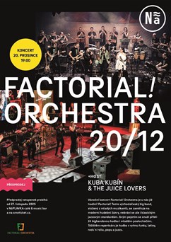 Vãnoční koncert FACTORIAL! ORCHESTRA