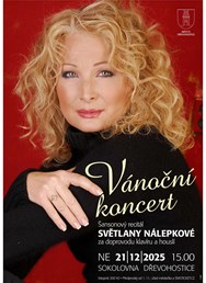 Světlana Nálepková, Šansonový recitál, Vánoční koncert Světlana Nálepková, Šansonový recitál, Vánoční koncert