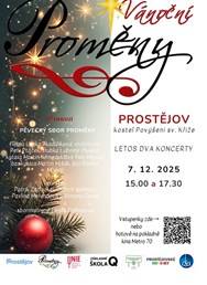 Vánoční koncert Proměn