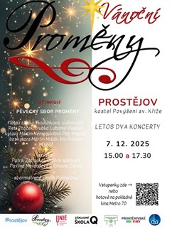 Vánoční koncert Proměn