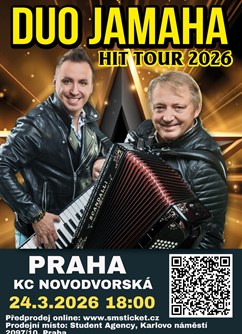 Koncert Duo Jamaha - Hit Tour 2026 - Praha