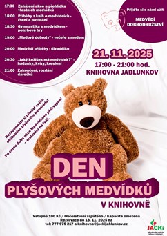 Den plyšových medvídků v knihovně