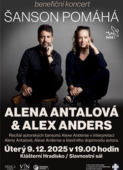 Večer šansonů - Alena Antalová & Alex Anders