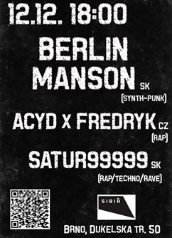 BERLIN MANSON // ACYD x FREDRYK // SATUR99999