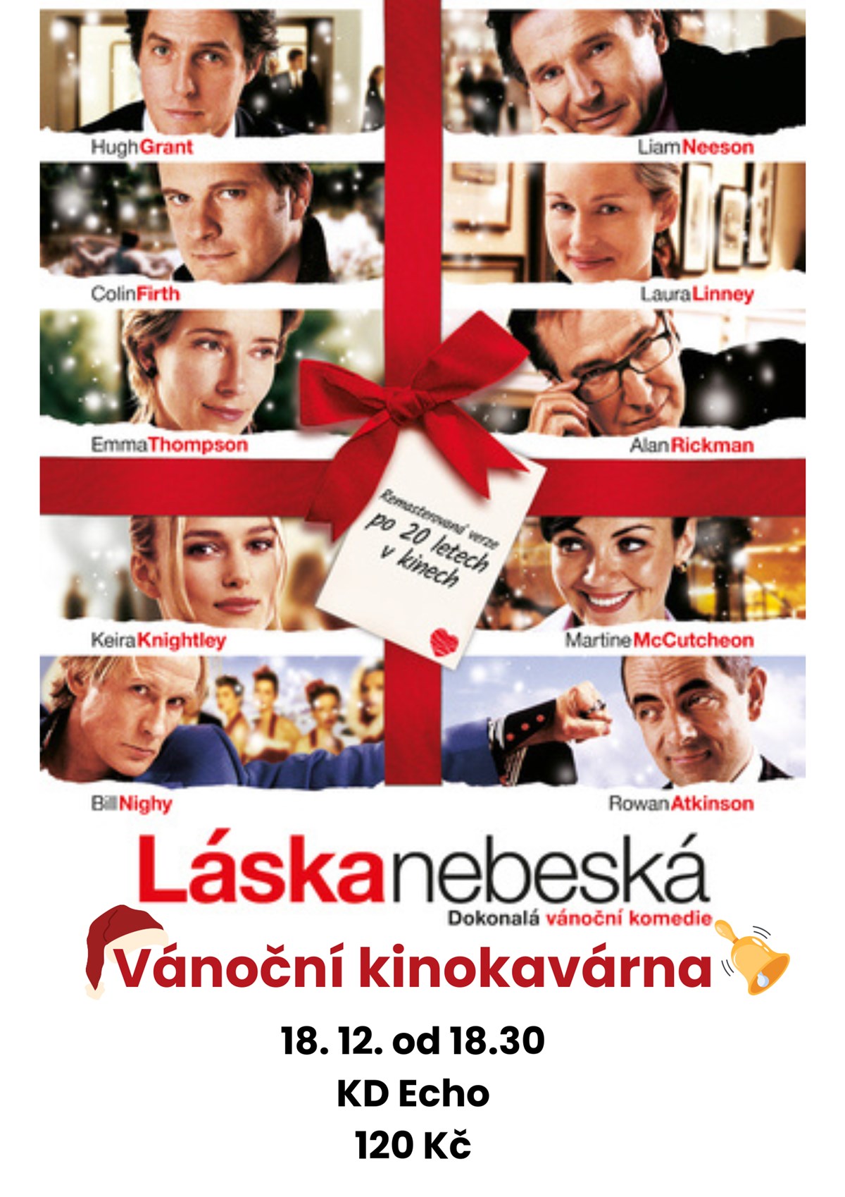 Vánoční kinokavárna: Láska nebeská
