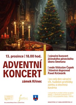 Adventní koncert pěveckého sboru Smetana