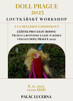 Loutkářský workshop (v rámci výstavy DOLL PRAGUE 2025)