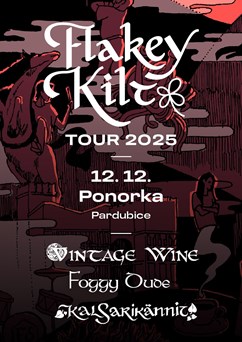 Vintage Wine + Foggy Dude + Kalsarikännit v Pardubicích