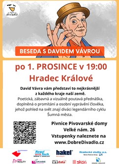 Beseda: Krása českých měst očima DAVIDA VÁVRY