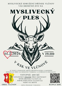 Myslivecký ples Vlčnov