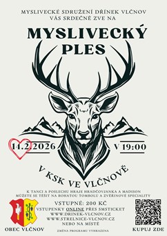 Myslivecký ples Vlčnov