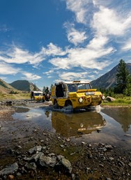 Žlutá žába pluje do Mongolska