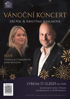 VÁNOČNÍ KONCERT | Jiří PEK & Kristýna SCHUMOVÁ