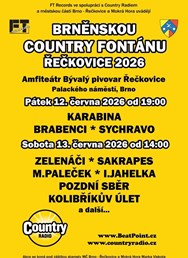 Brněnská Country fontána Řečkovice 2026