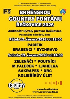 Brněnská Country fontána Řečkovice 2026